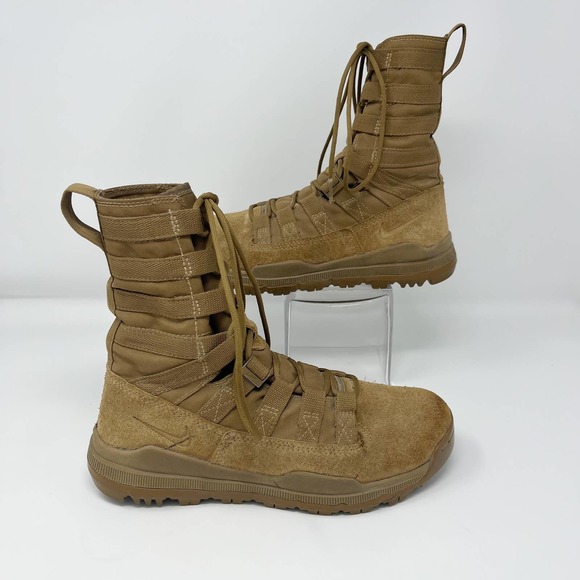 Nike Other - Nike SFB Gen 2 8" Leather Coyote Combat Boots, Brown, Men's US 6 Women's US 7.5